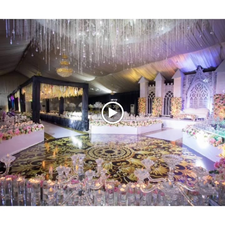 B.M.O Events Arena interior - Abuja wedding hall